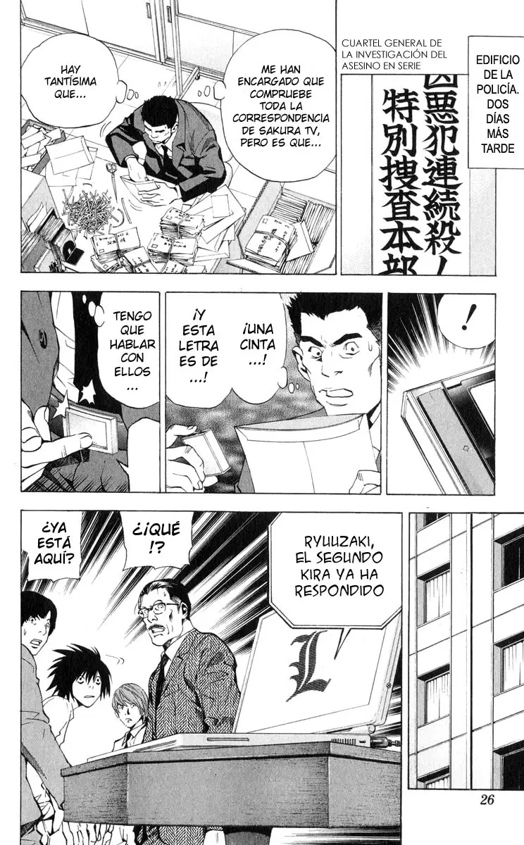 Death Note capítulo 26, página 27