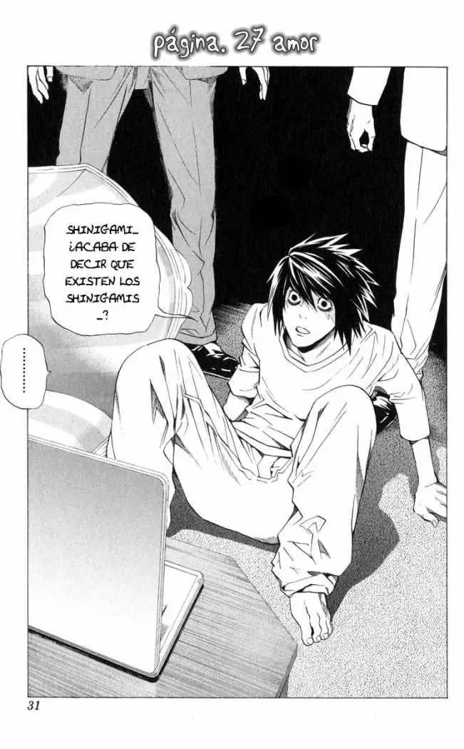 Death Note capítulo 27, página 1