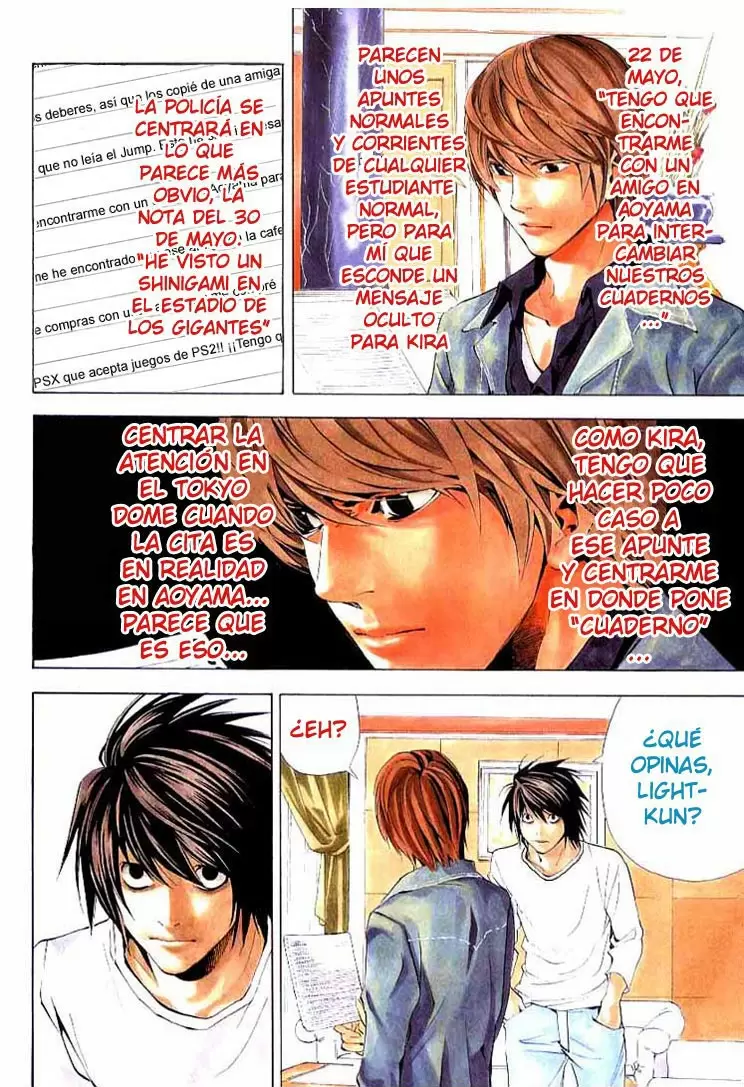 Death Note capítulo 28, página 5