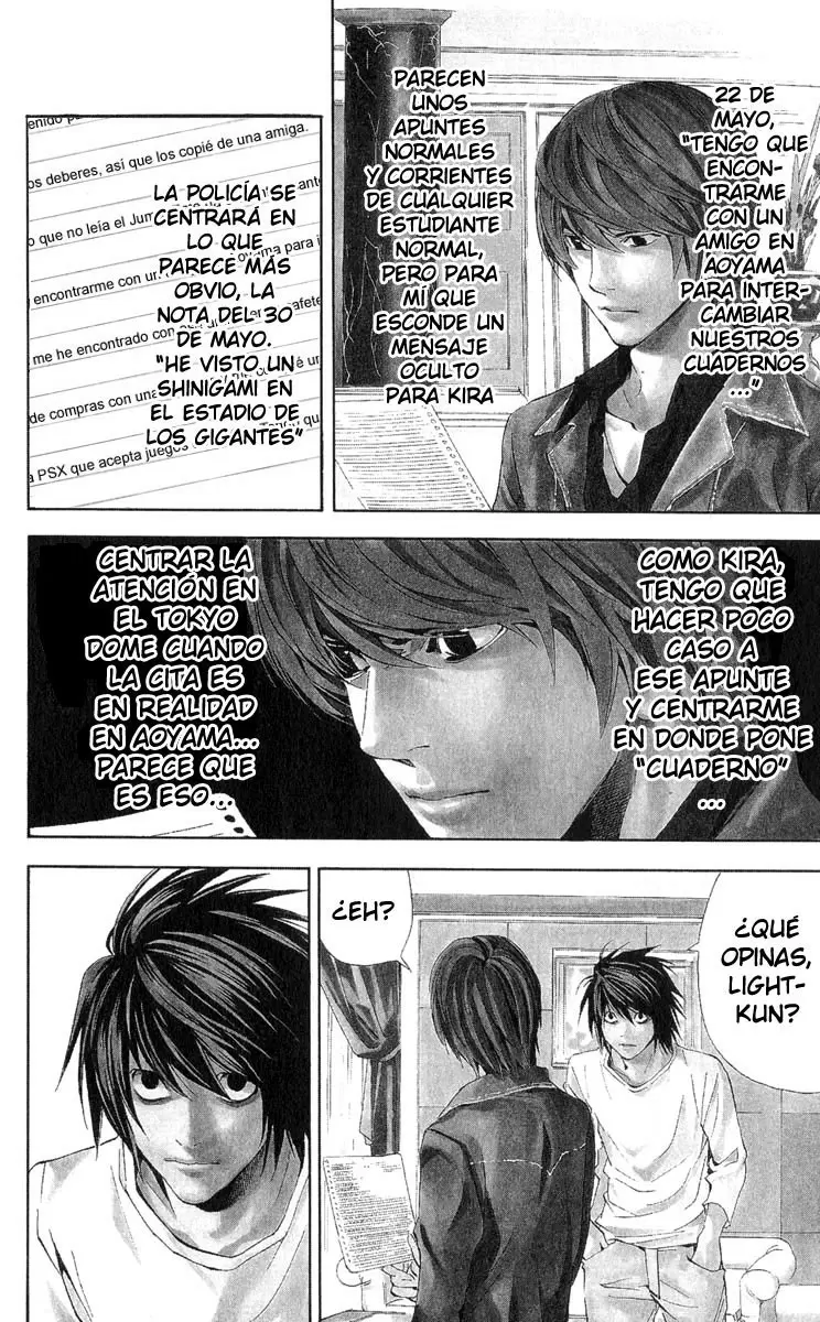 Death Note capítulo 28, página 6