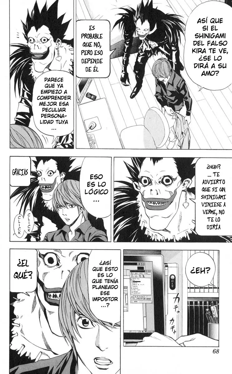 Death Note capítulo 28, página 20