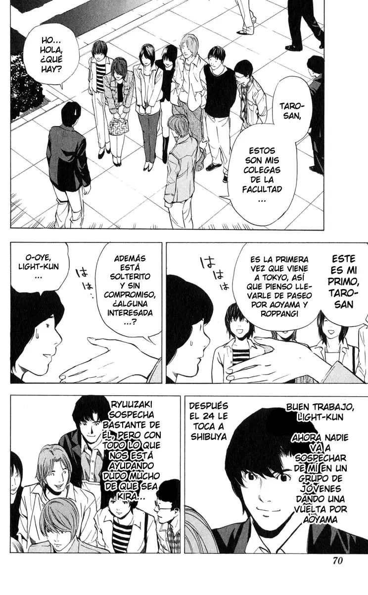 Death Note capítulo 28, página 22