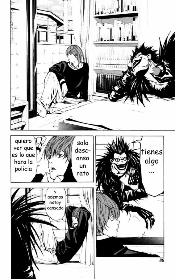 Death Note capítulo 3, página 3