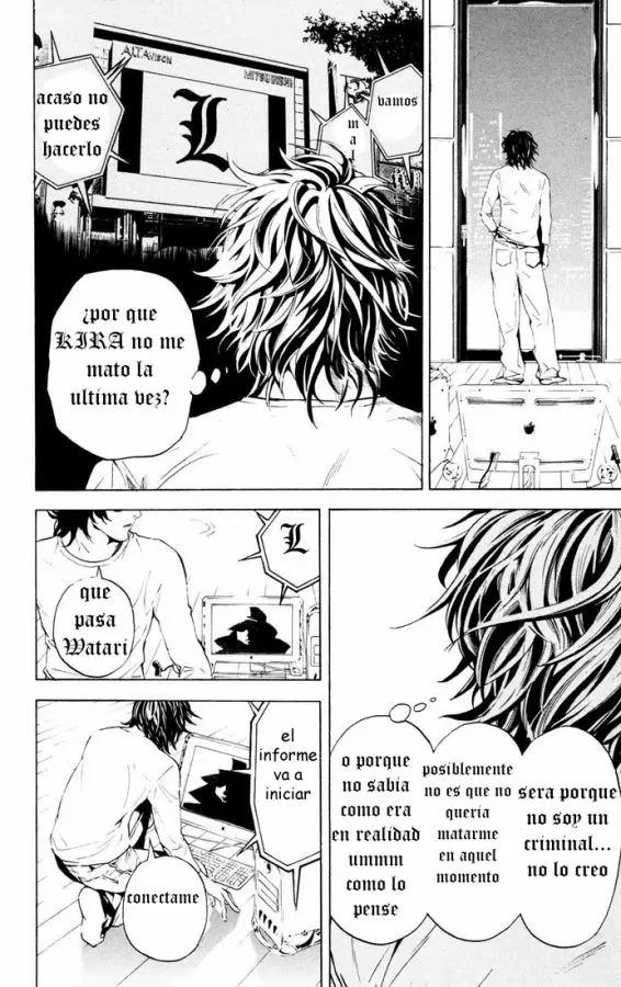 Death Note capítulo 3, página 9