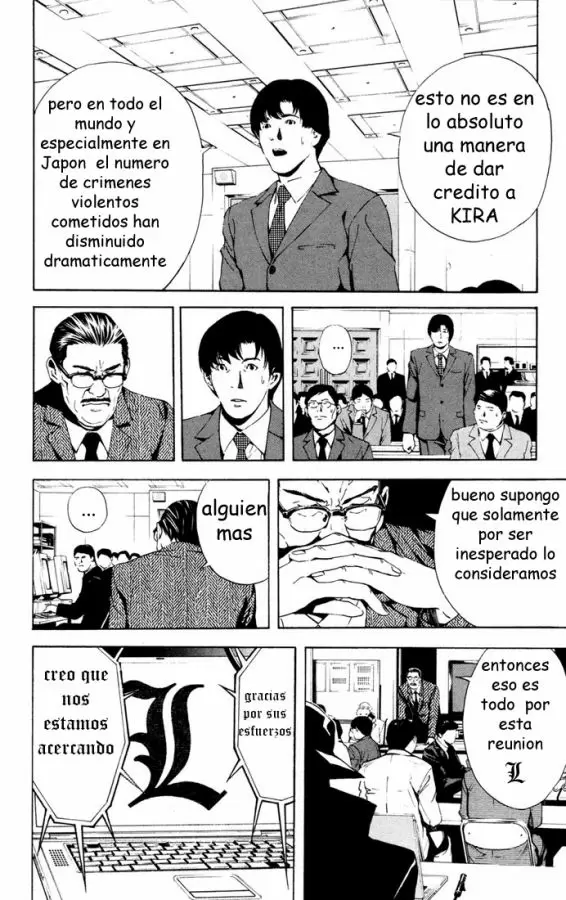 Death Note capítulo 3, página 13