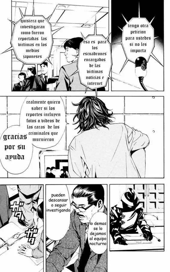 Death Note capítulo 3, página 14