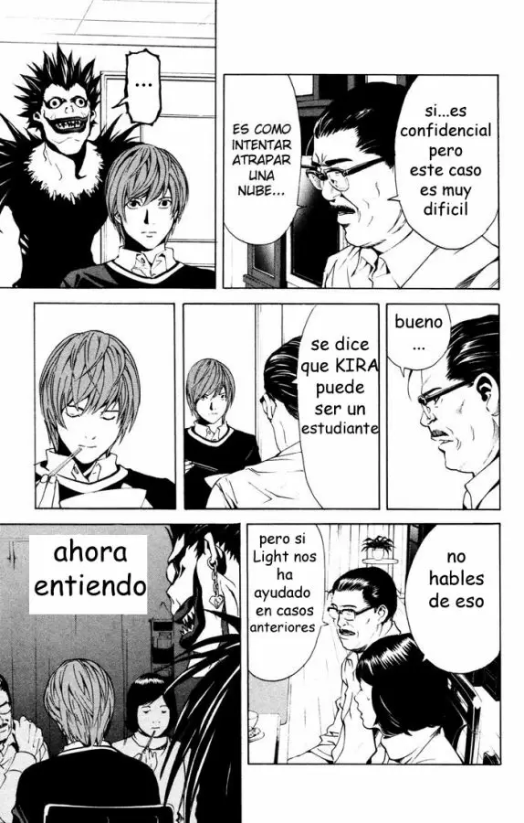 Death Note capítulo 3, página 20