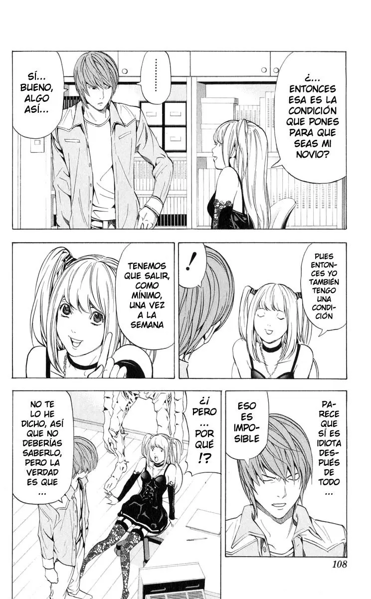Death Note capítulo 30, página 12