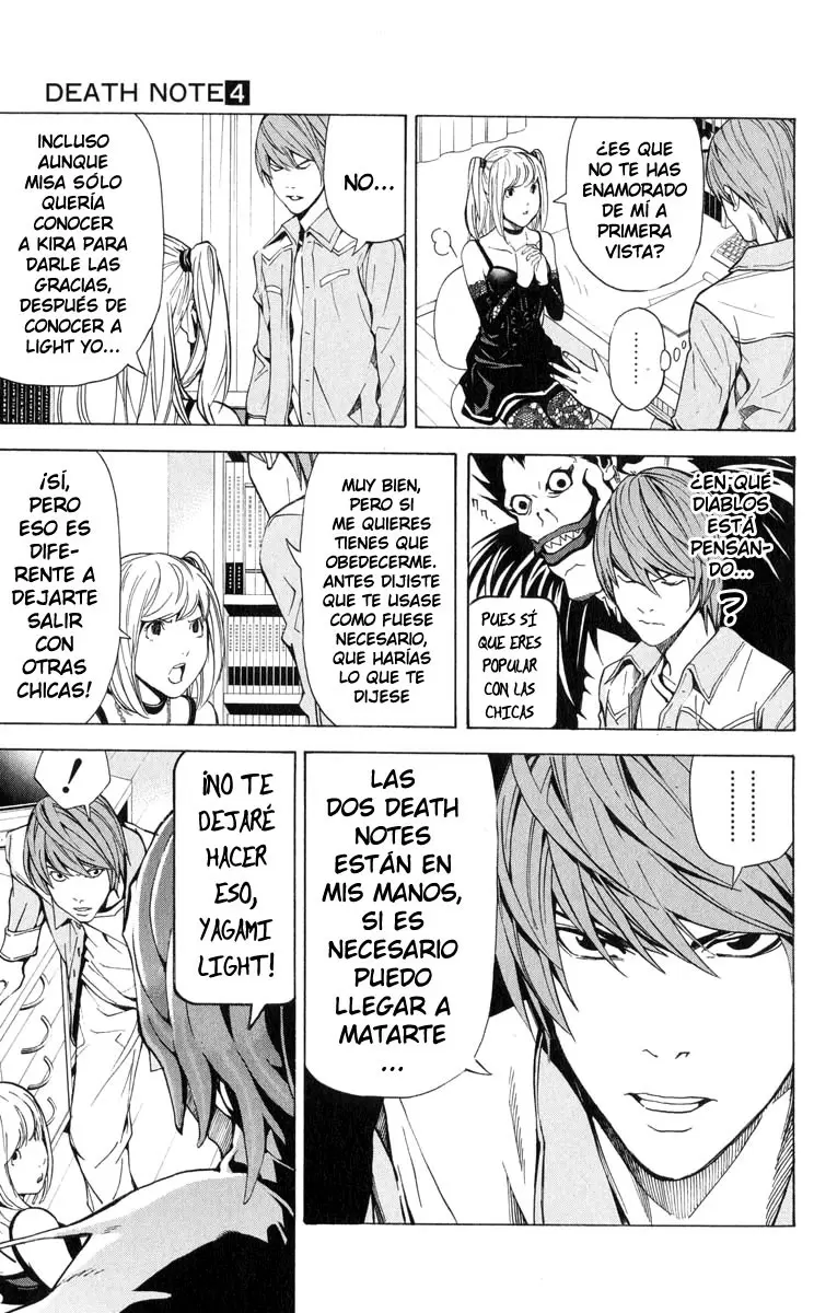 Death Note capítulo 30, página 17