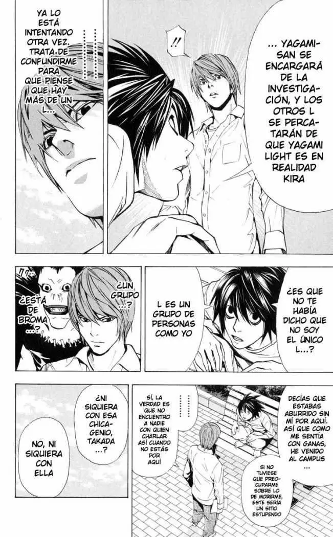 Death Note capítulo 32, página 12