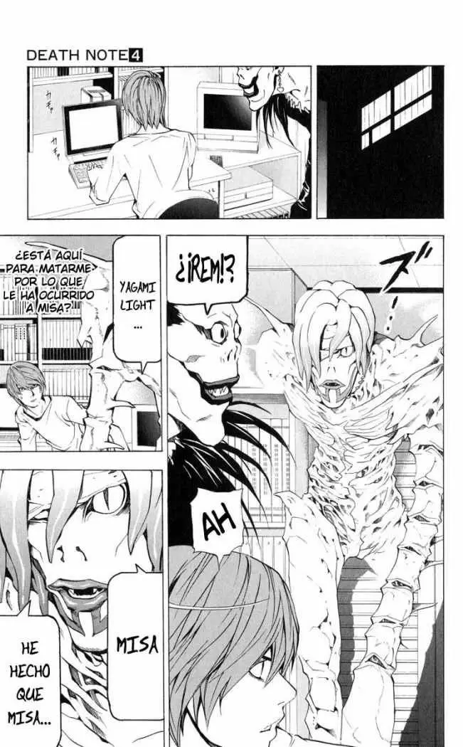 Death Note capítulo 33, página 17