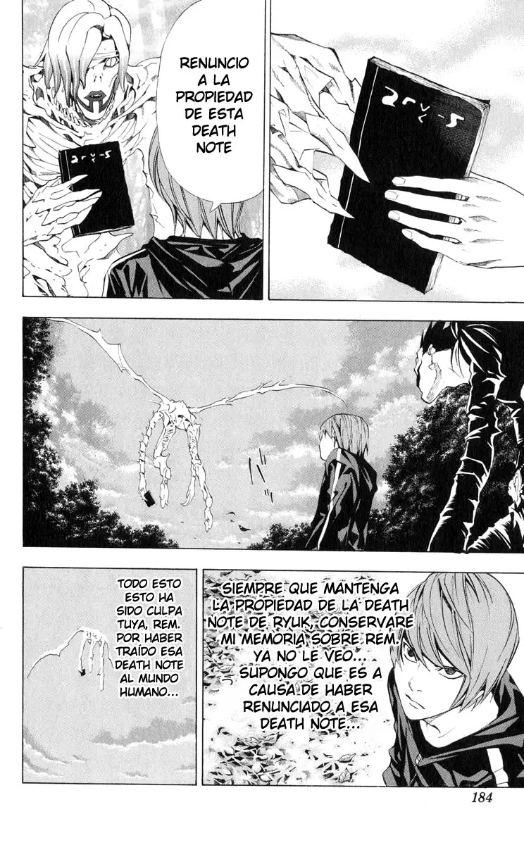 Death Note capítulo 34, página 2