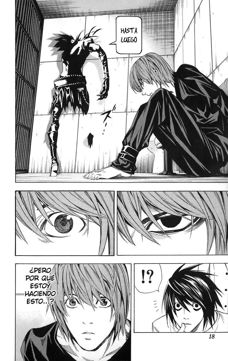 Death Note capítulo 35, página 19