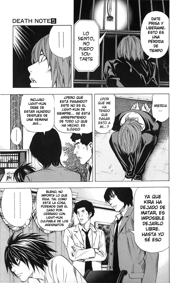 Death Note capítulo 35, página 22
