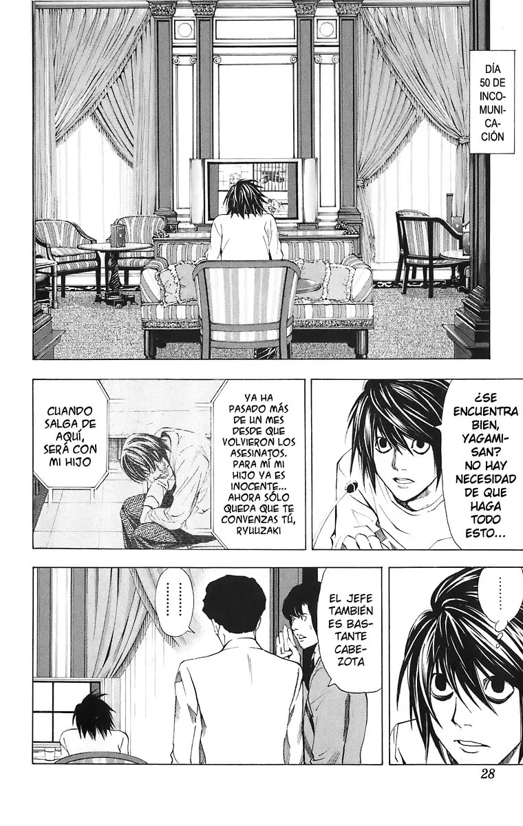Death Note capítulo 36, página 2