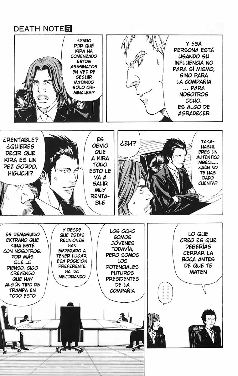 Death Note capítulo 37, página 22