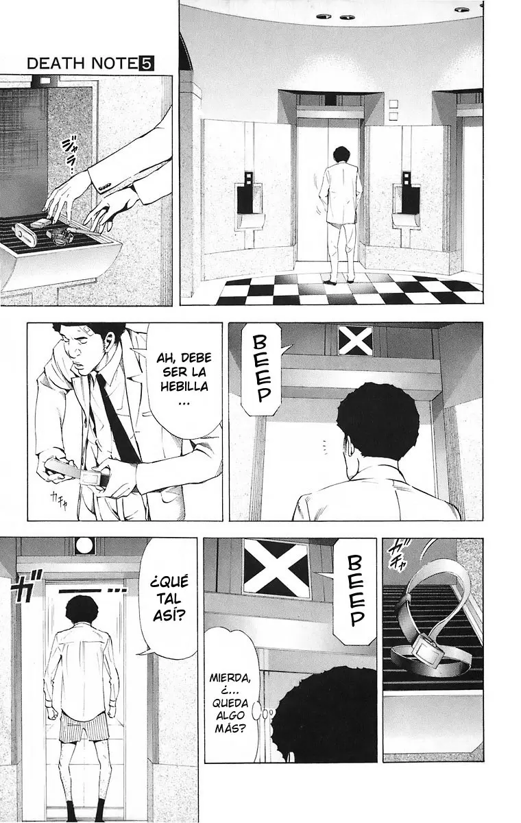Death Note capítulo 38, página 3