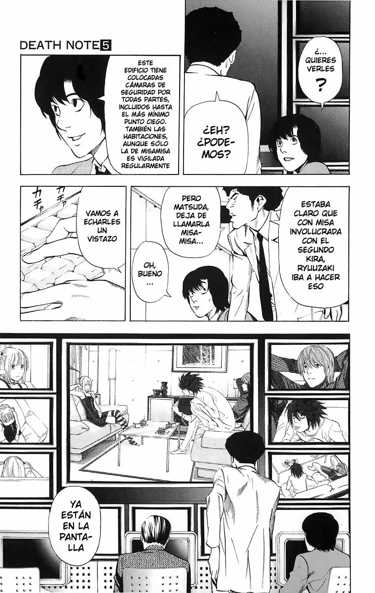 Death Note capítulo 38, página 5