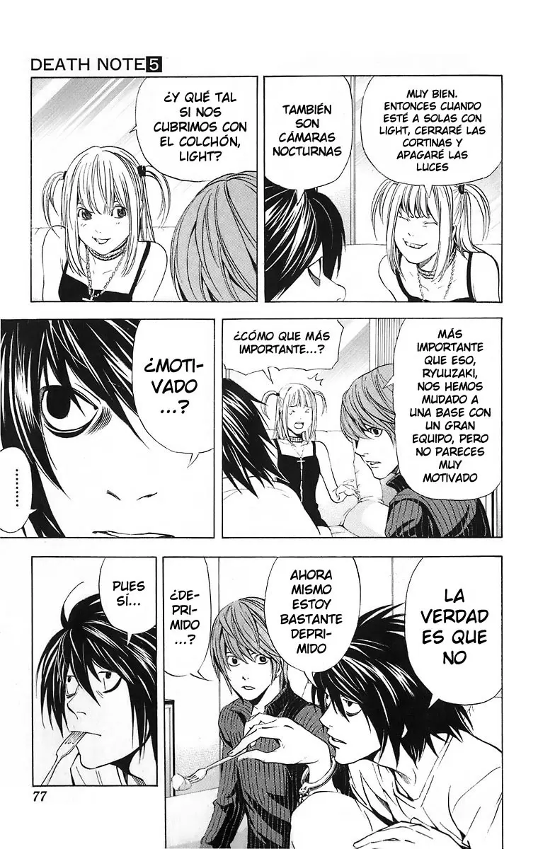 Death Note capítulo 38, página 7