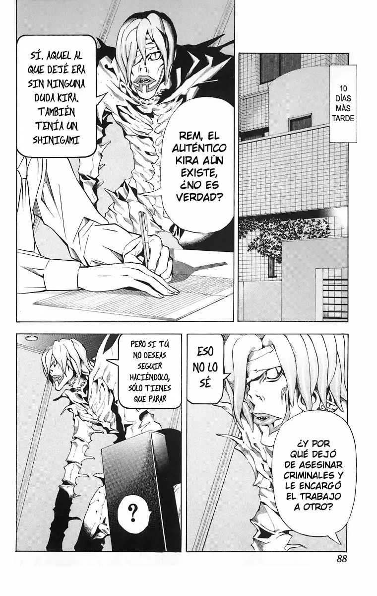 Death Note capítulo 38, página 18