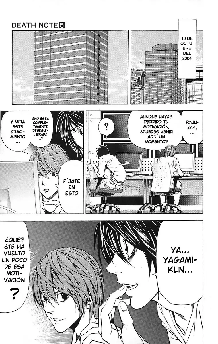 Death Note capítulo 38, página 21