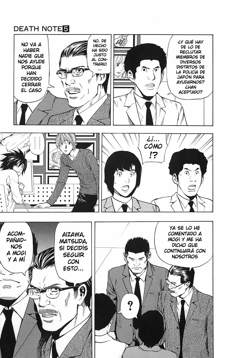 Death Note capítulo 39, página 17