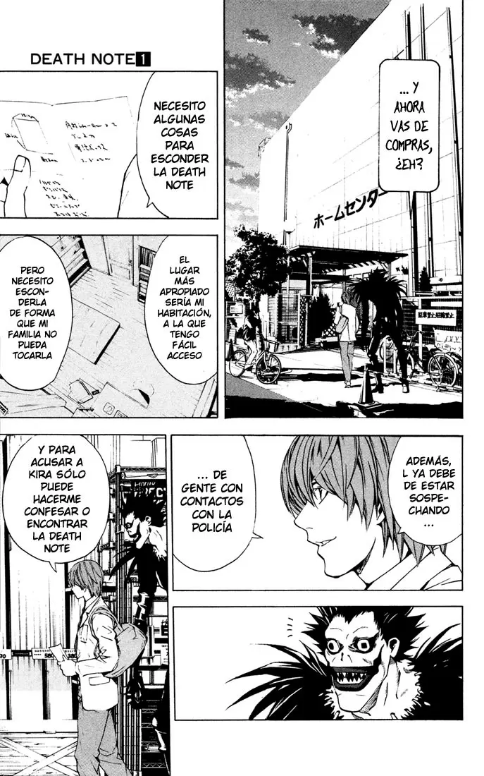 Death Note capítulo 4, página 6