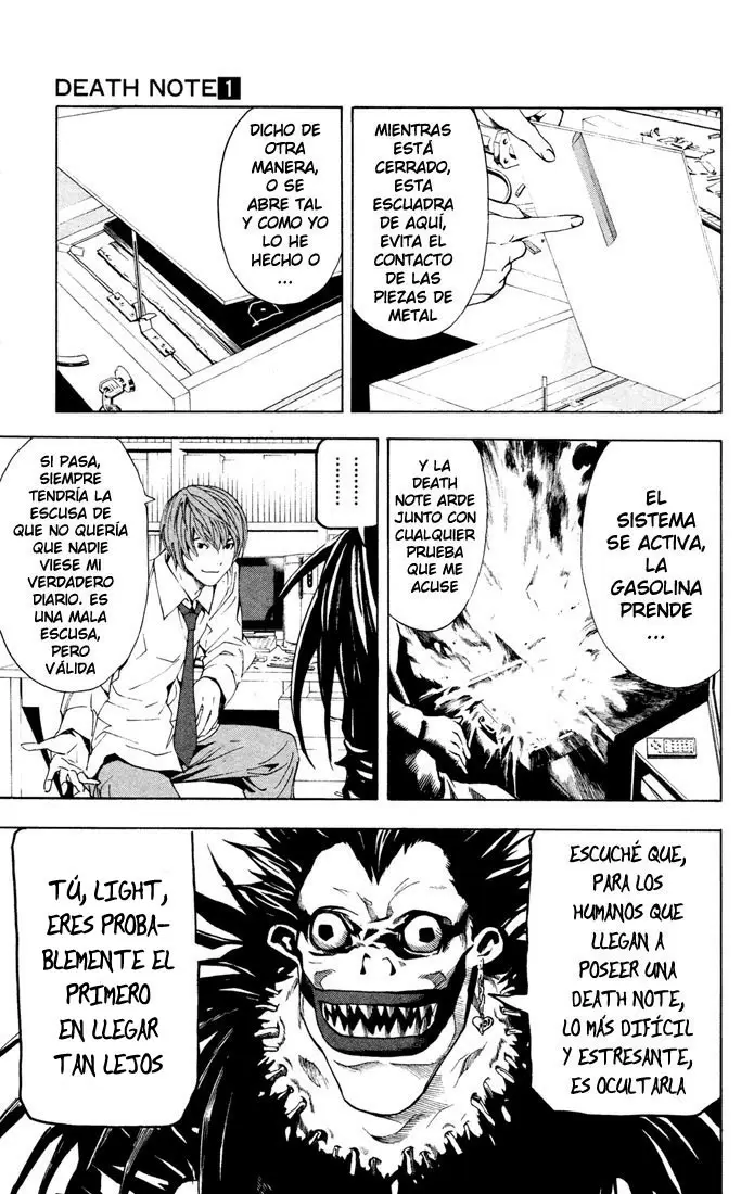 Death Note capítulo 4, página 19