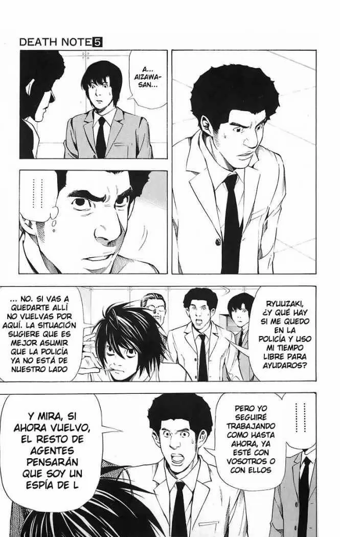 Death Note capítulo 40, página 5