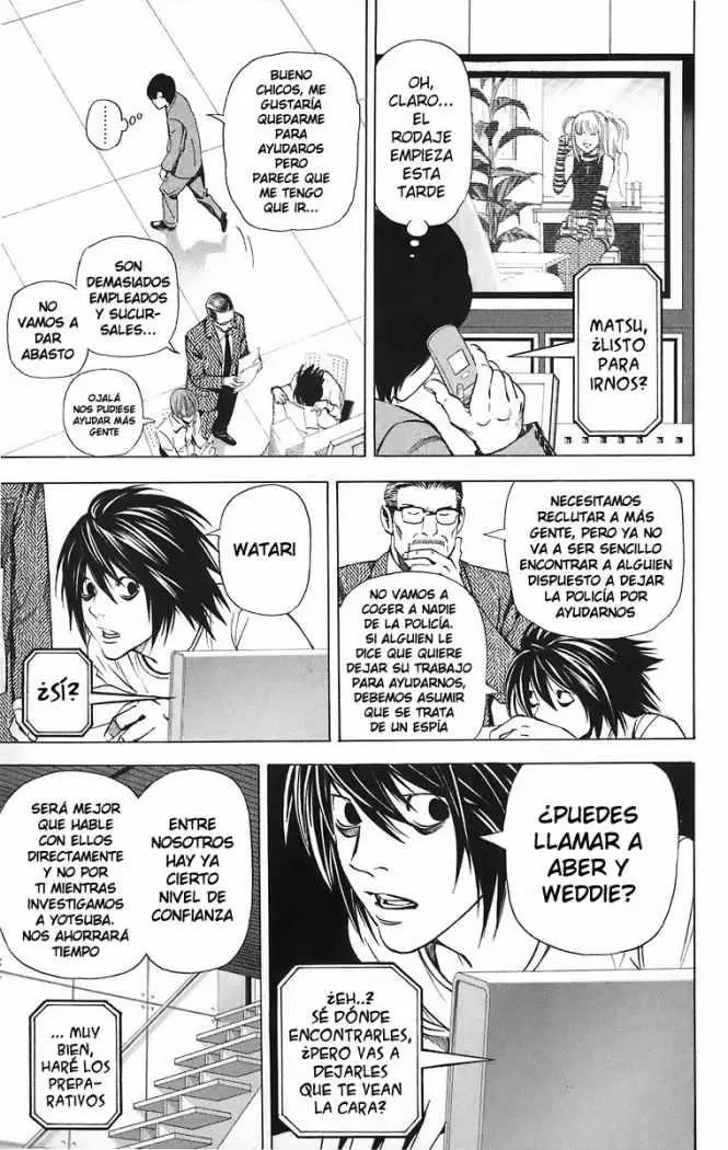 Death Note capítulo 40, página 15