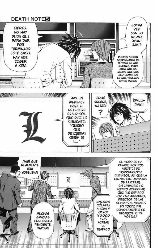 Death Note capítulo 41, página 7