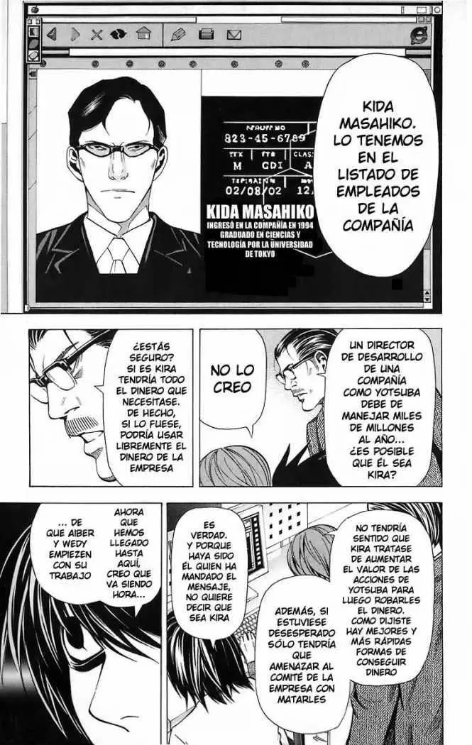 Death Note capítulo 41, página 11