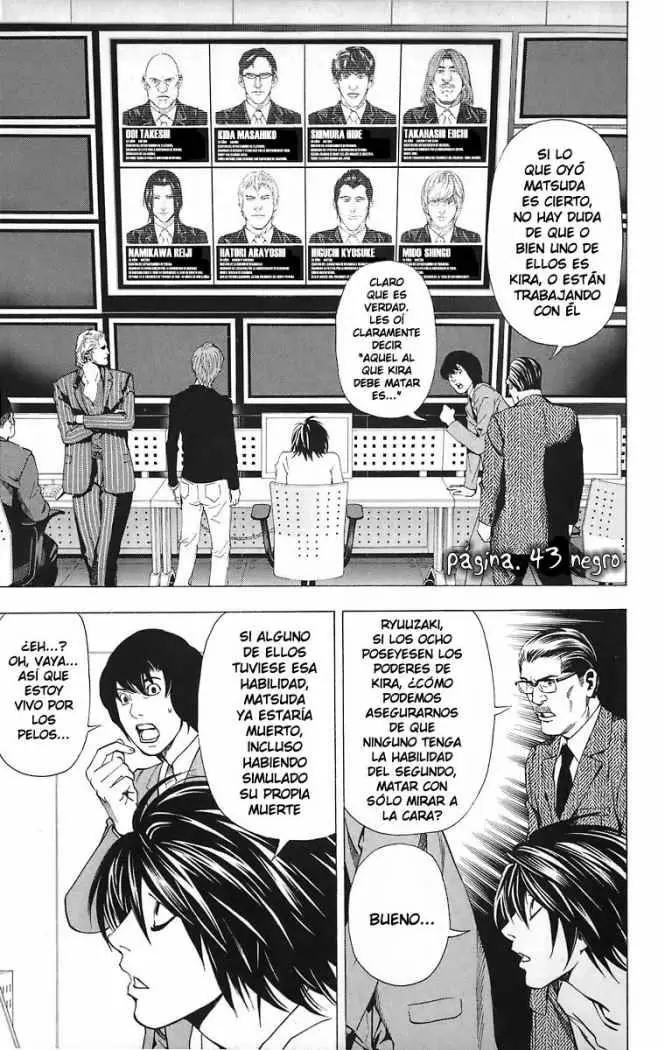 Death Note capítulo 43, página 1