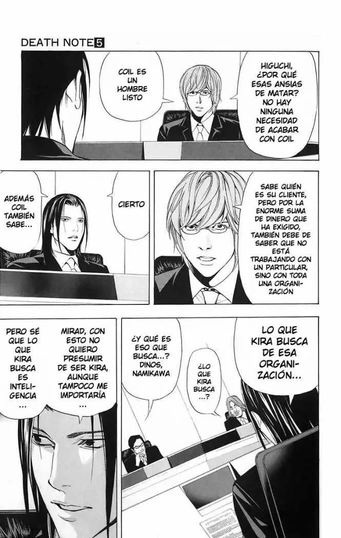 Death Note capítulo 43, página 12
