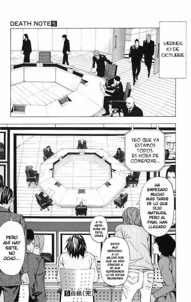 Death Note capítulo 43, página 22