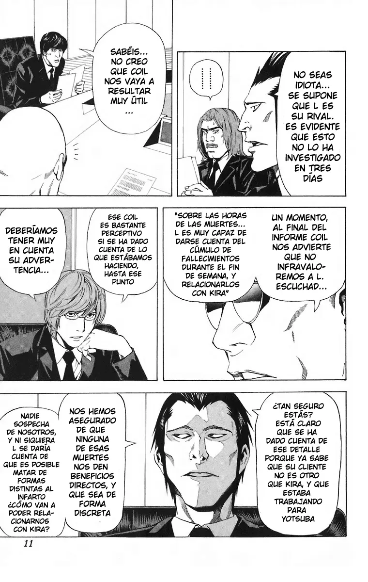 Death Note capítulo 44, página 11
