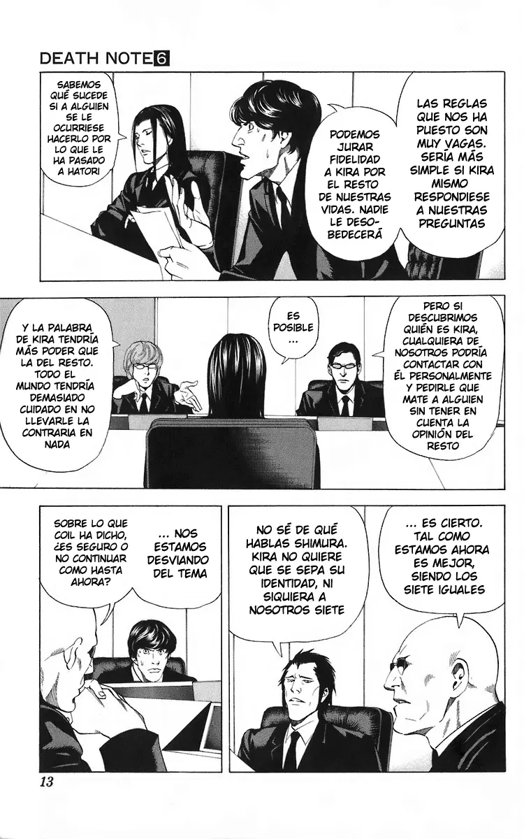 Death Note capítulo 44, página 13