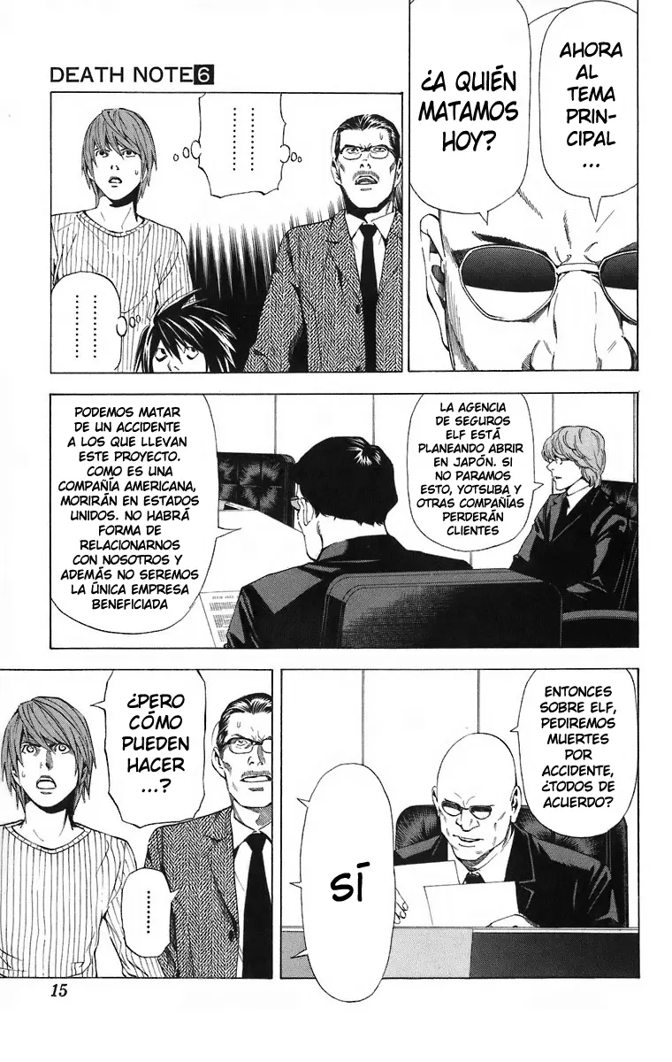 Death Note capítulo 44, página 15