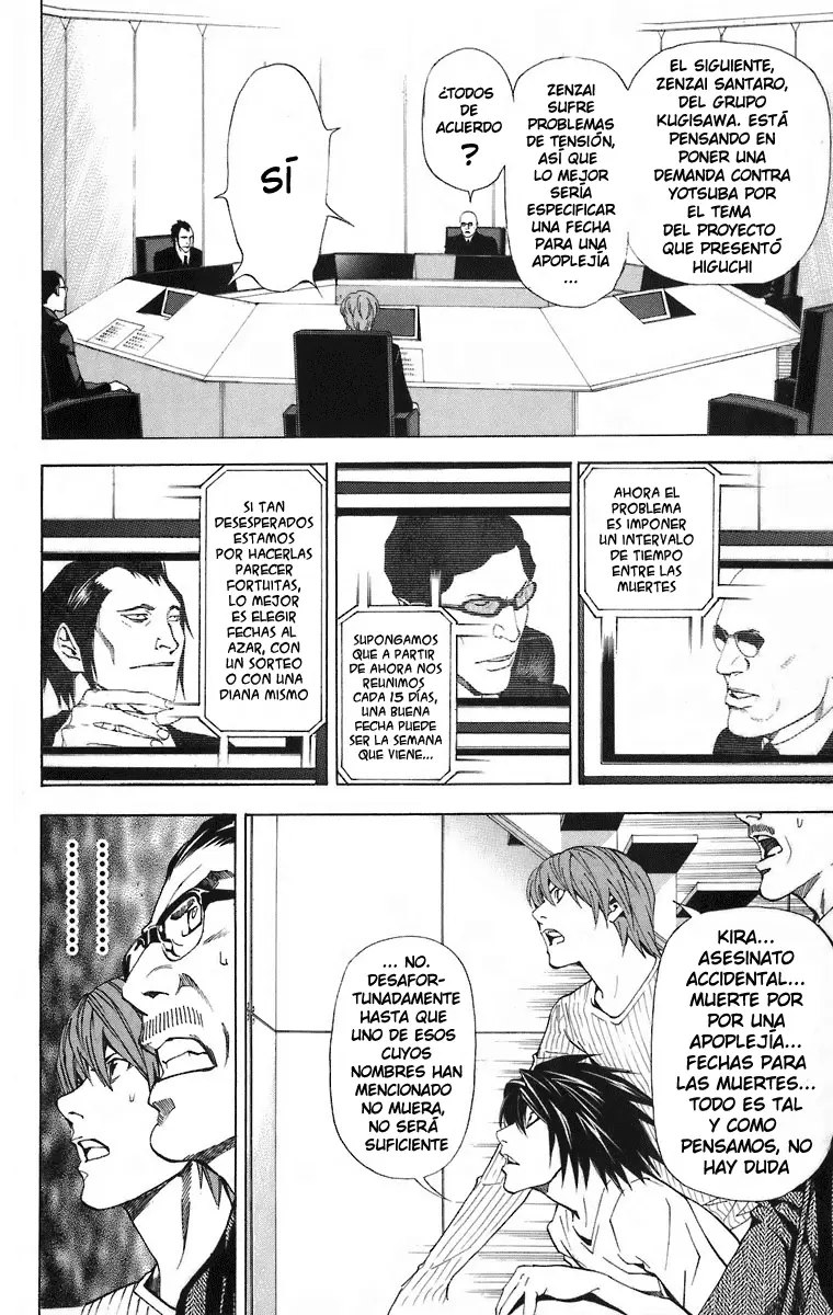 Death Note capítulo 44, página 16