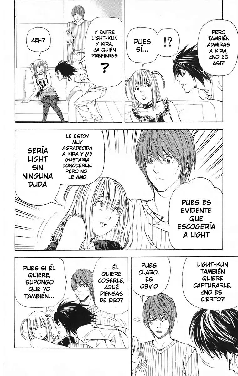 Death Note capítulo 45, página 13