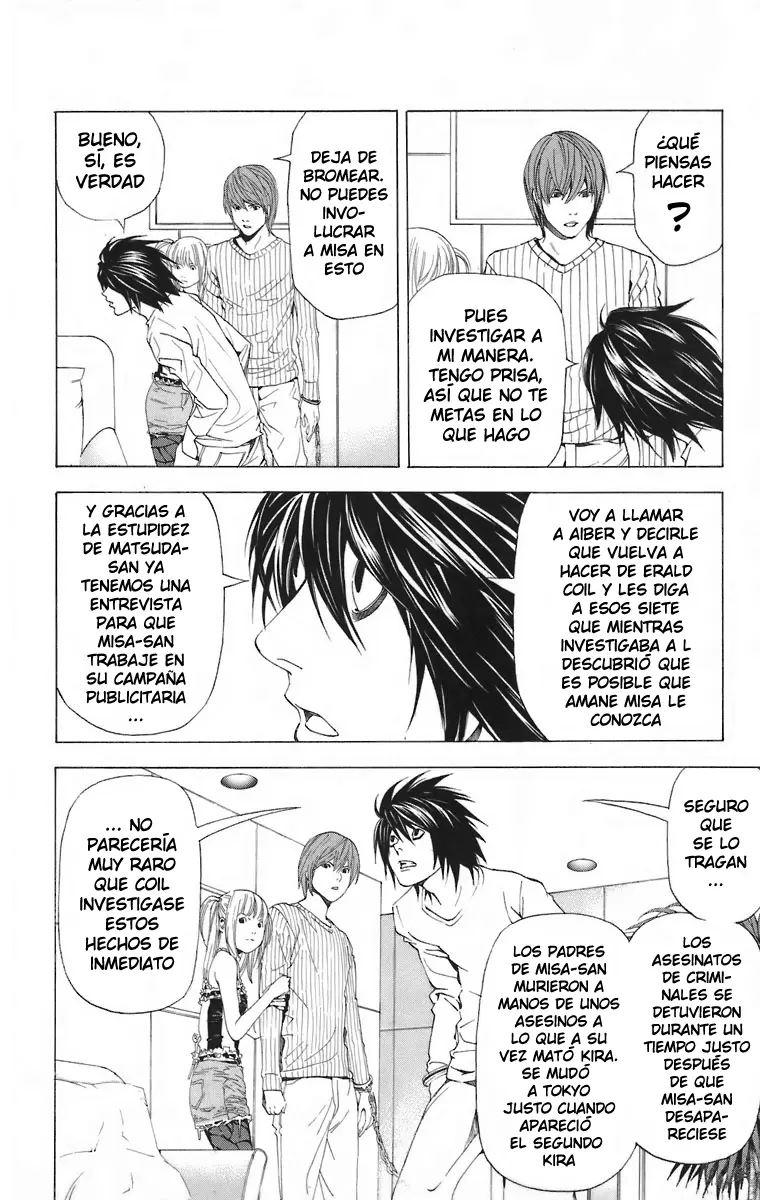 Death Note capítulo 45, página 15