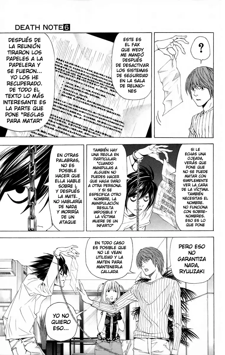 Death Note capítulo 45, página 18