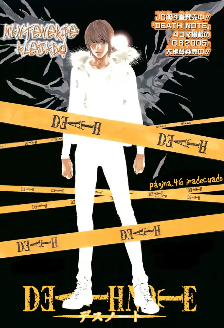 Death Note capítulo 46, página 1