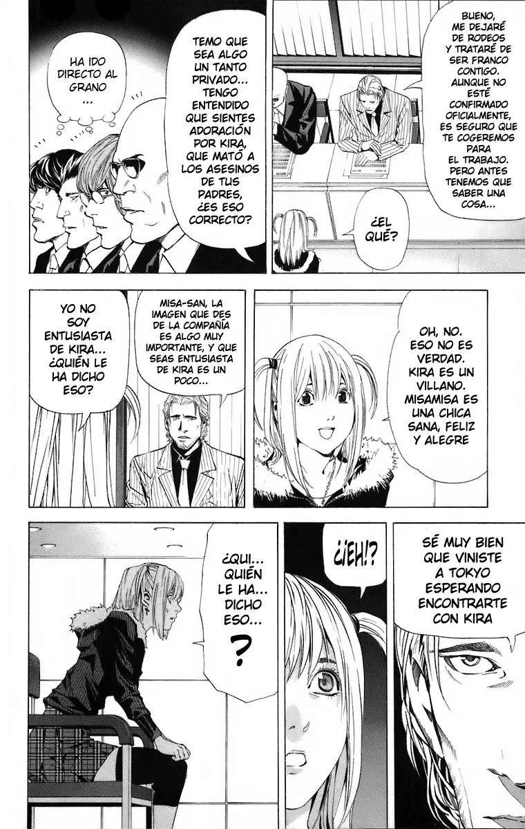 Death Note capítulo 46, página 18
