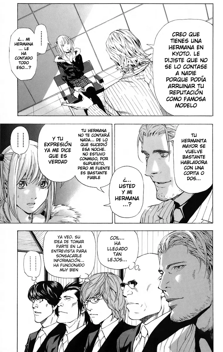 Death Note capítulo 46, página 19