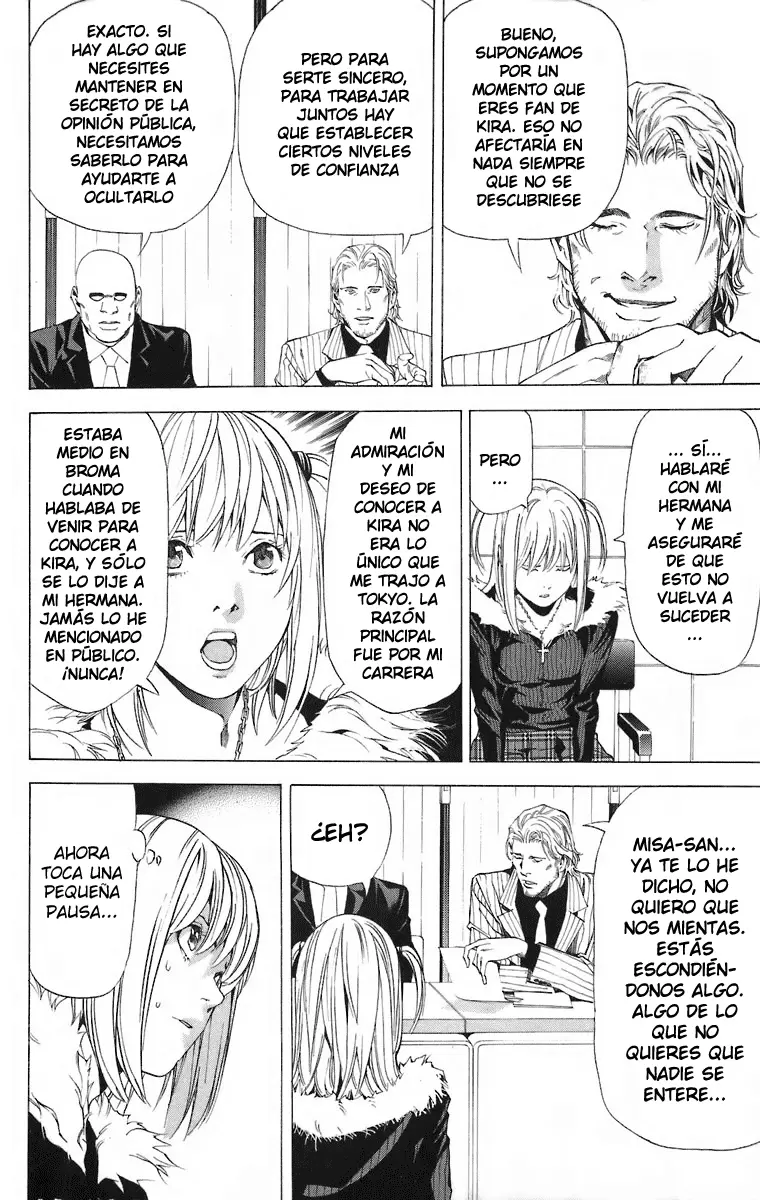 Death Note capítulo 46, página 20