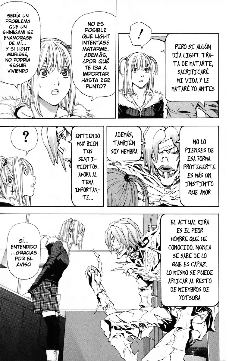 Death Note capítulo 47, página 15