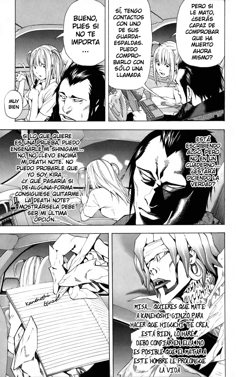 Death Note capítulo 48, página 17
