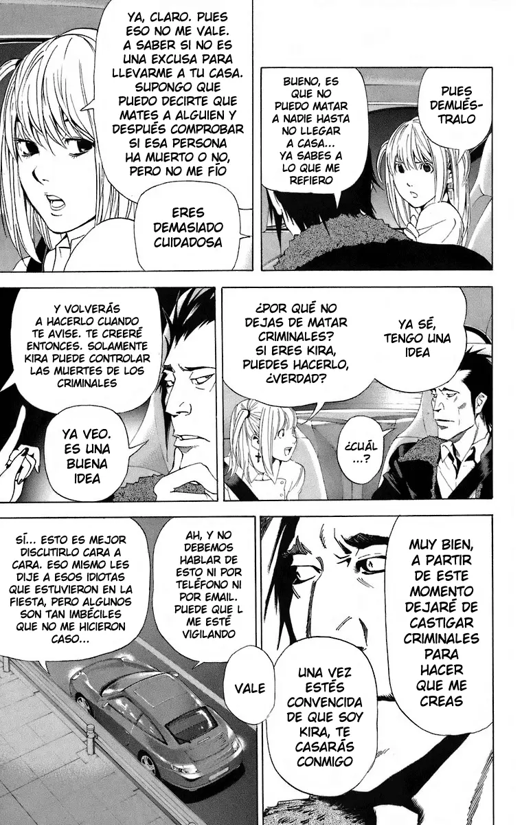 Death Note capítulo 48, página 19
