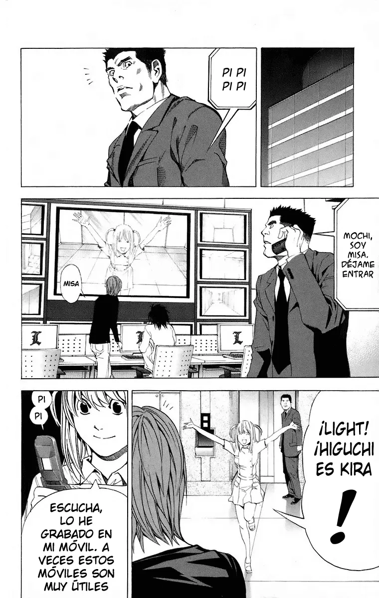 Death Note capítulo 48, página 20